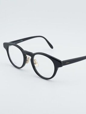 Loewe LW50085F 001 Unisex Eyeglasses Black 49mm Round Frame